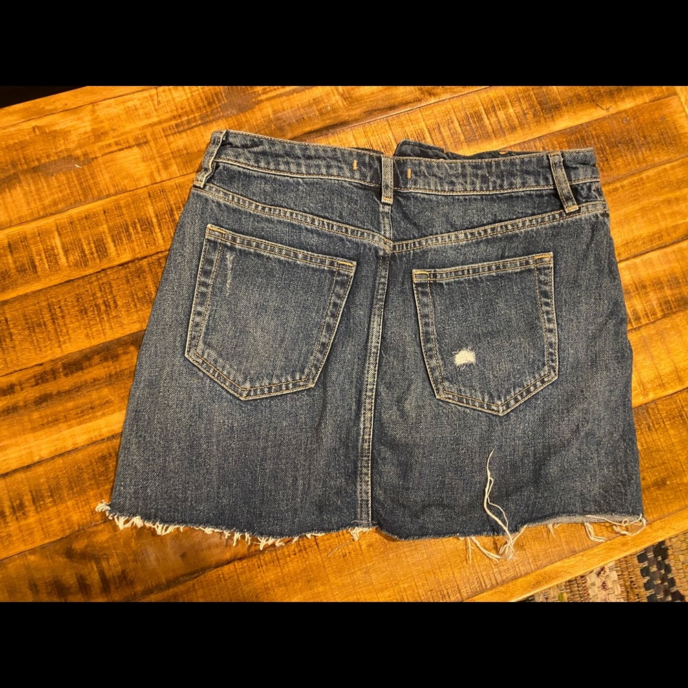 Free people denim skirt - Picture 3 of 3